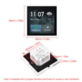 thumbnail image 4 of Panel, Screen Clock App Remote With Remote With 4-inch Panel Wifi Scene With 4-inch Lcd Switch Bt Function Scene Wall Switch Lcd Screen Function App Remote 4-inch Lcd Wallbt, 4 of 6