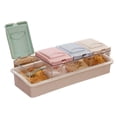 thumbnail image 1 of Almacenamiento de condimentos multiusos con caja de condimentos de acrílico, el material transparente ofrece claridad y conveniencia, 1 of 6
