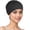 AB310 Black, variant on Tisuna Headbands For Women, Seamless Stretchy Liner Bonnet Solid Color Head Bands For Everyday Wear