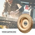 thumbnail image 4 of Grinder Wheel Disc 4 Inch Wood Shaping Wheel Grinding Wheel Disc with 7/8'' Arbor Angle, 4 of 8