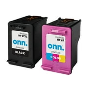onn HP67XL Black 67 Tricolor 2-pack Printer Ink