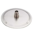 thumbnail image 2 of Westbrass SHR8-07 8" Round Thin High Pressure Rainfall Shower Head, Satin Nickel, 2 of 8