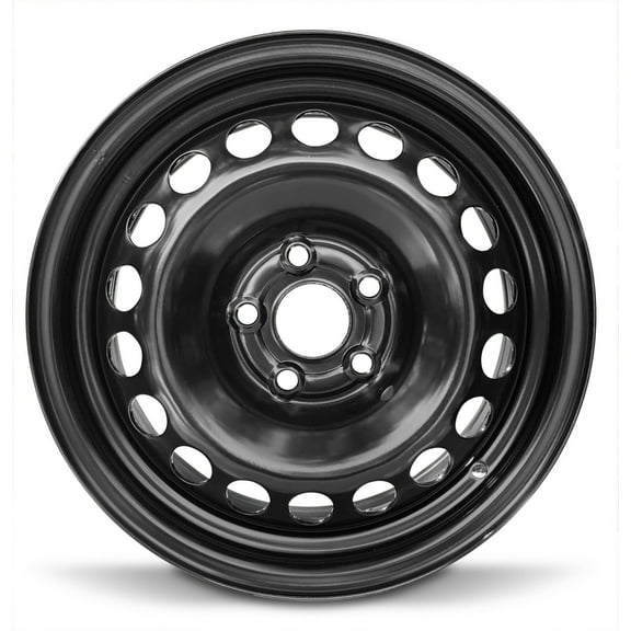 For 2017-2018 Chevrolet Sonic 15 Inch Painted Black Rim - OE Direct Replacement - Road Ready Car Wheel