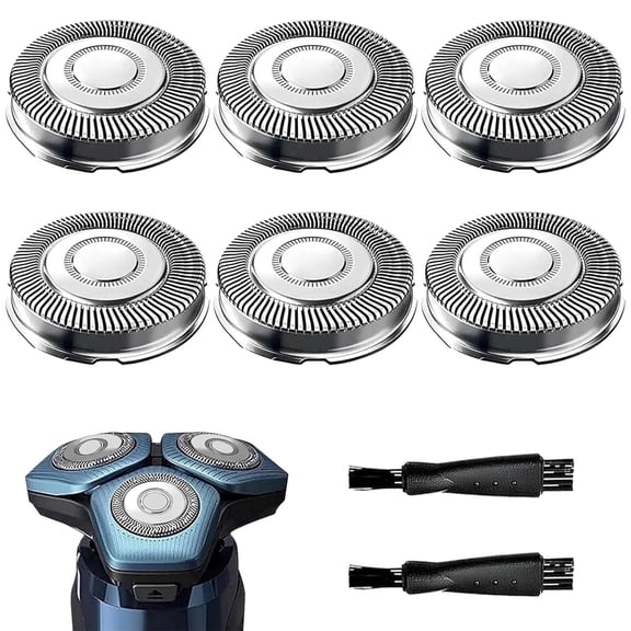SH71 Electric Shaver Replacement Head Compatible Philips Shaving 7000 Series & 5000 Series Razors(S7980 S7940 S7788 S7786 S7310 S7010 S5588), 6 Pack