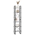 thumbnail image 5 of vidaXL Storage Shelf Concrete Grey 60x30x210cm Engineered Wood, 5 of 5