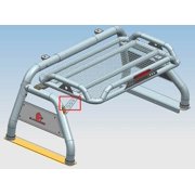 Black Horse ATLAS Roll Bar Black Compatible with 1999-2025 Ford F-250 Super Duty 1999-2025 Ford F-350 Super Duty 1999-2025 Ford F-450 Super Duty-RB-BA15B