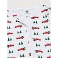 thumbnail image 2 of Hudson Baby Baby Cotton Snap Sleep and Play 2pk, Christmas Tree, 3-6 Months, 2 of 6
