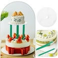thumbnail image 3 of OUNONA 5Pcs Tiered Cake Board Reusable Plastic Baking Separator Cake Boards, 3 of 9