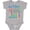 AC-Heather Grey, variant on Inktastic Autism Support slogan Boys or Girls Baby Bodysuit