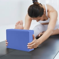 High Density Non Slip Yoga Block, EVA Foam Yoga Brick, Pilates Stretching Aid, Lightweight & Durable, Supportive Design, for Fitness & Dance, Flexibility Enhancer, Exercise Tool UKHBMC