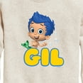 thumbnail image 3 of Bubble Guppies - Gil - Toddler And Youth Crewneck Fleece Sweatshirt, 3 of 5