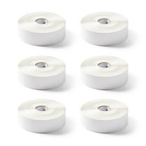 Zebra 1.25 x 1 in Direct Thermal Paper Labels Z-Perform 2000D Permanent Adhesive Shipping Labels - 1 in Core - 6 Rolls