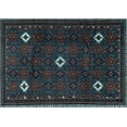 thumbnail image 1 of Ahgly Company Indoor Rectangle Persian Light Blue Traditional Area Rugs, 2' x 3', 1 of 4