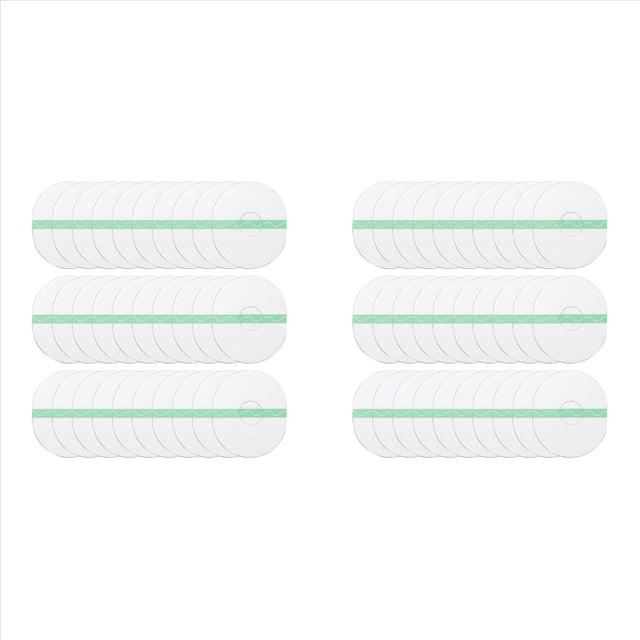 60 Unidades de Protectores de Parches para Sensores Deportivos, Parches Adhesivos de Estilo Libre, Cubierta de ProteccióN Ovalada Transparente para Sensores A Prueba de Agua