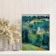 thumbnail image 2 of Qisvanset 12x16 Inch Ukrainian Woman Butterfly Flower Bird Canvas Print Wall Art, 2 of 5