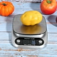 thumbnail image 4 of Portable Stainless Steel Electric Kitchen Scale - Silver, 10kg/1g Accuracy, 4 of 15