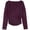 Violet - Violet, variante sur GUESS Blouse à Enfiler Froncée pour Femmes, Violet, Très Grand