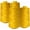 Gold, variant on AK Trading 4-Pack Gold All Purpose Sewing Thread Cones (6000 Yards Each) of High Tensile Polyester Thread Spools for Sewing, Serger Machines, Quilting, Overlock, Merrow and Hand Embroidery
