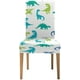 thumbnail image 1 of Funda Protectora para silla Elástica ABPHQTO con Silueta de Dinosaurio Verde azul Juego de 1, 1 of 4