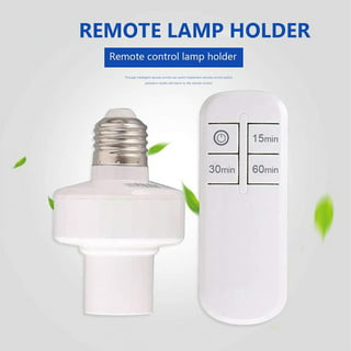 LoraTap Wireless Remote Control Light Bulb Socket for Floor Lamp