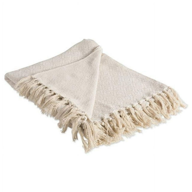 Design Imports CAMZ10591 Champs Naturels de Couverture de Diamant Jeter