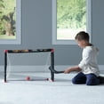 thumbnail image 6 of Franklin Sports NHL Chicago Blackhawks Mini Hockey Set -Kids Knee Hockey Goal, Ball, + 2 Mini Hockey Stick Combo Set - Youth NHL Team Indoor Toy Knee Hockey Sets - NHL Official - Ages 3+, 6 of 7