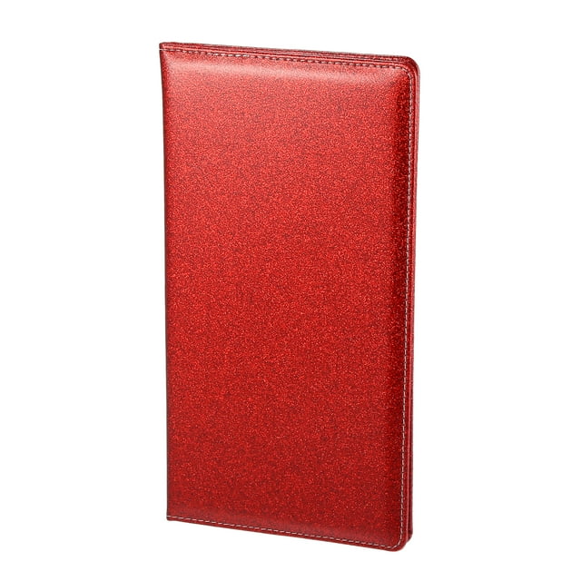 Portadocumentos costoso Unique Bargains para Coche Imitación cuero rojo