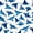 White Blue 01, variant on meiyoeat Colorful Shark Educational Zipper Full Size Comforter Sets with Fitted Sheet and 2 Pillowcases, Starfish Marine Wildlife Zipper Bedding Set, Blue Reversible, 4 Pieces
