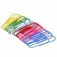 thumbnail image 4 of LNGOOR 20pcs Large Creative Colorful Binder Clips Metal Coated Plastic Bookmark Paper Clips Cartoon Mix-Color Binder Clips, 4 of 6