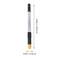 thumbnail image 2 of 1Pc Roller Brush Extension Rod Aluminum Alloy Nut Gatherer Telescopic Rod Silver, 2 of 9