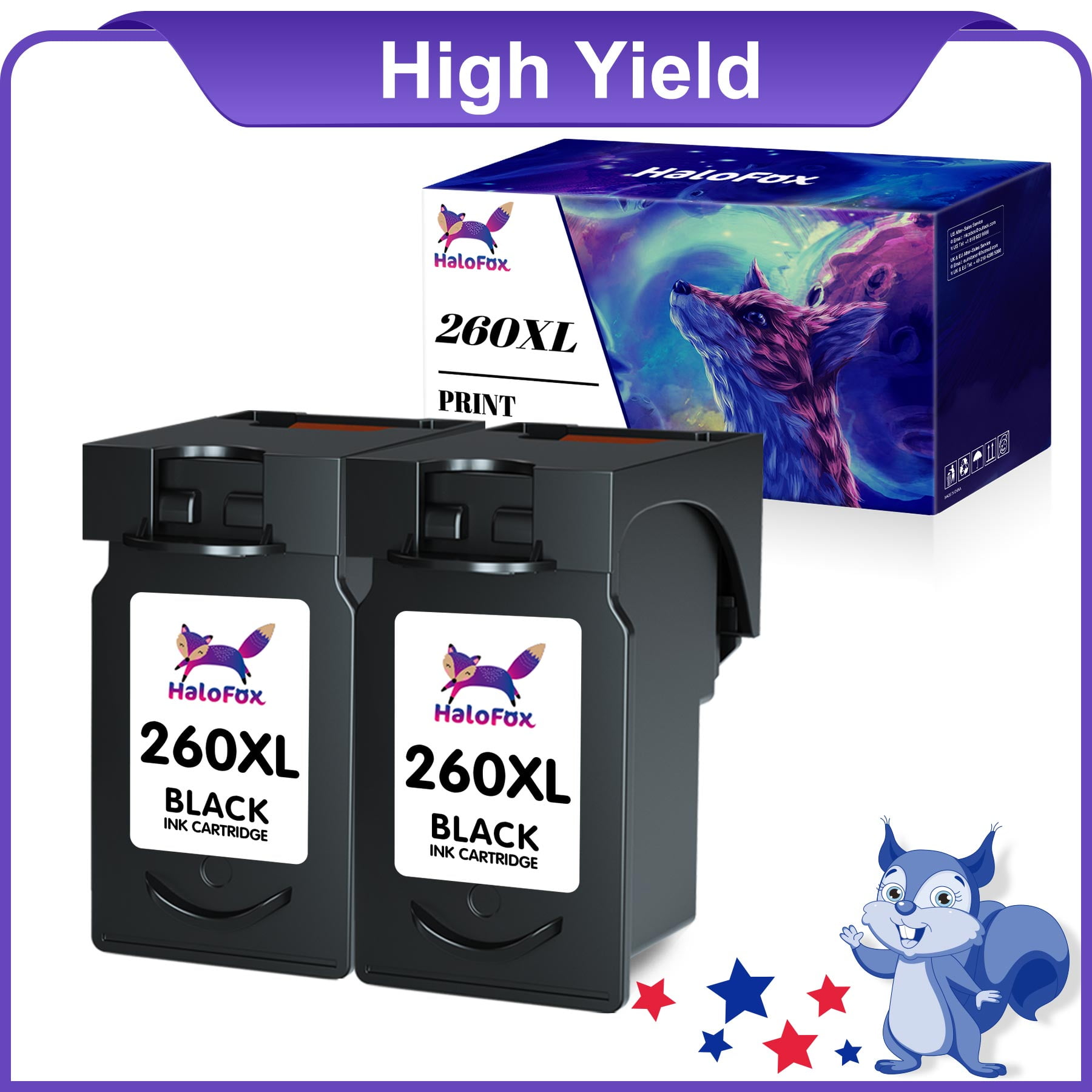 PG260XL 260 XL Ink Cartridges Replacement for Canon Ink 260 for TS6420