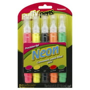 Puffy Pens Neon Paint-Filled Pen, 5 Piece