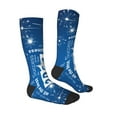 thumbnail image 3 of Balery Happy New Year 2024 (4) Printed Novelty Socks Men's Women's Crew Socks Sports Socks Knee High Socks Cotton Socks Quirky and Cool Socks, 3 of 9