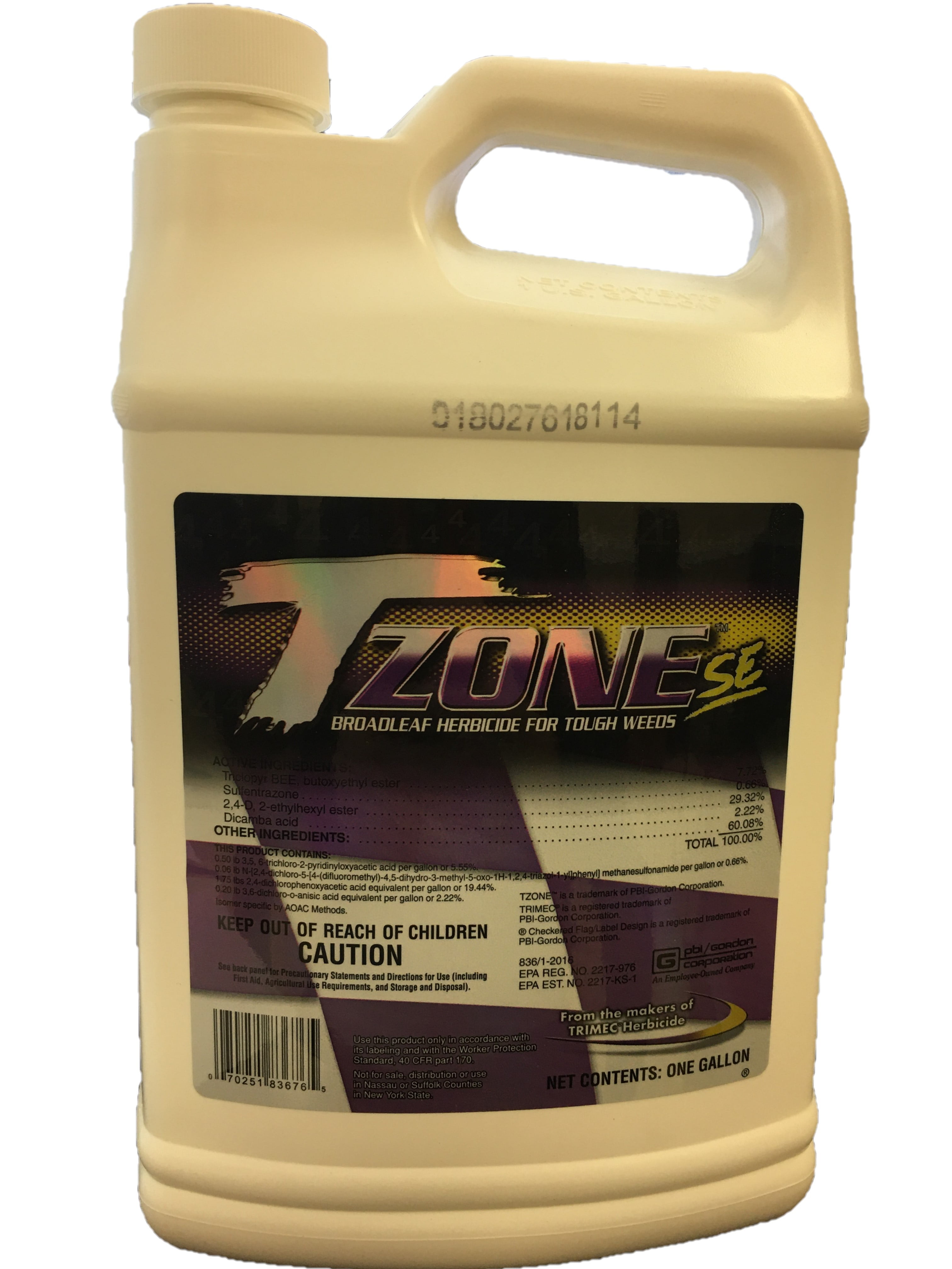PBI GORDON TZone SE Broadleaf Herbicide for Tough Weeds 2.5 Gallon