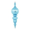 thumbnail image 1 of Vickerman 28" Contemporary Plastic Finial Ornament in Shiny Turquoise, 1 of 2