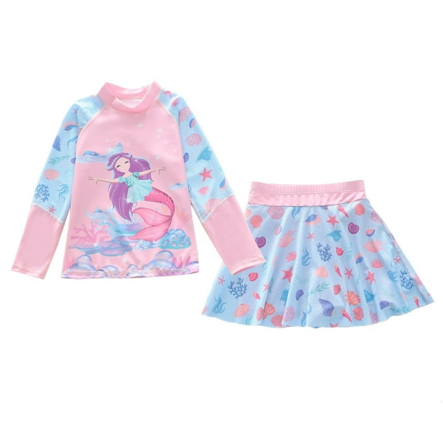 Children's Swimsuit Girls Two Piece Swimsuit