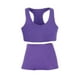 thumbnail image 1 of Conjunto de chaleco deportivo y pantalones cortos para muñeca, ropa informal suave, accesorios de moda, 1:12 Púrpura claro, 1 of 9
