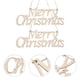 thumbnail image 5 of 2 Letreros de Madera para Puerta, Ideales para Fiestas Navideñas, Letreros Colgantes de Madera, Letras Decorativas de Madera para Navidad, 5 of 7