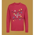 thumbnail image 5 of Old Glory Mens Christmas So Lit Long Sleeve T Shirt, 5 of 6