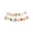 B, variant on Christmas Decor Party Banners Colorful Paper Garlands Christmas Letter Hanging Decor Garland String Banners (C)