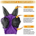 thumbnail image 6 of Vikakiooze Anti-Fly Mesh Equine Mask Comfort Fit Fly Mask Protects Eyes and Ears, 6 of 7