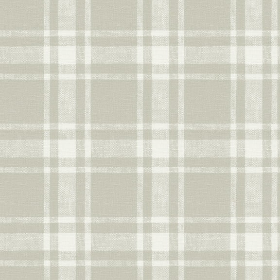 Chesapeake Antoine Taupe Flannel Wallpaper, 20.5-in by 33-ft, 56.38 sq. ft.