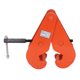thumbnail image 1 of Vertical Beam Clamp 3T Capacity 80 to 320mm Opening Range Beam Clamps for Rigging Heavy Duty Steel, 1 of 5