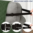 thumbnail image 6 of Subrtex Reversible Sofa Slipcover Non-Slip Washable Couch Cover (Small Sofa, Olive Drab), 6 of 9