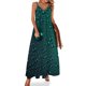 thumbnail image 1 of Nuevo vestido sin mangas con gotas de agua verde Vestidos de falda para mujer Vestido de verano para mujer 2024, 1 of 7