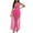 Hot Pink, variant on Fashion Sets 2 Piece Outfits,Mesh Pleated Sheer Skirt 3 Pieces Set Women See Through Flowy Maxi Skirt Outfit