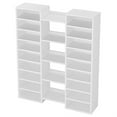 thumbnail image 3 of Demi Bonn Elegant Wooden Shoe Storage Cabinet, Space-Saving Solution with Cubbies for 23 Pairs, Freestanding Shoe Rack Organizer, White, 3 of 9