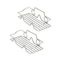 thumbnail image 2 of Yuarrent Organizador de almacenamiento de 2 piezas, estante de ducha montado en la pared, soporte multifuncional sin perforaciones para artículos Organizadores de utensilios de cocina Yuarrent  HA065684-00, 2 of 6