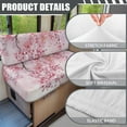 thumbnail image 6 of Boatee Pink Cherry Blossom RV Dinette Cushions Stretchable RV Decor Comfortable Slip Covers for Loveseat Stylish Travel Trailer Accessories Camper Must Haves Pink, 6 of 7