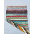 thumbnail image 5 of Handmade Multicolor Chindi Rug – Boho Cotton Area Rug with Fringe – Reversible Woven Floor Mat for Bedroom, Living Room & Home Décor, 5 of 5